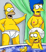 Simpsons family with us again